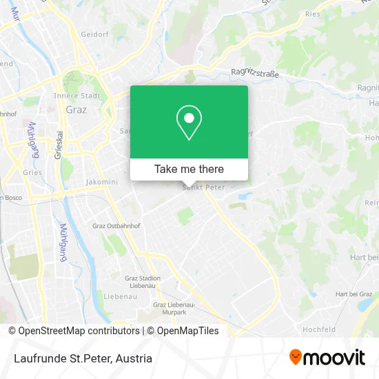 Laufrunde St.Peter map