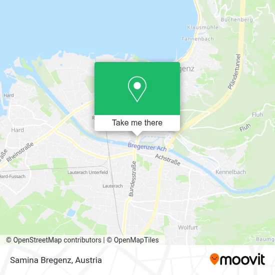 Samina Bregenz map