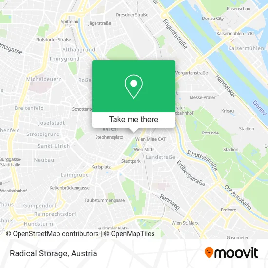 Radical Storage map