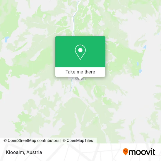 Klooalm map