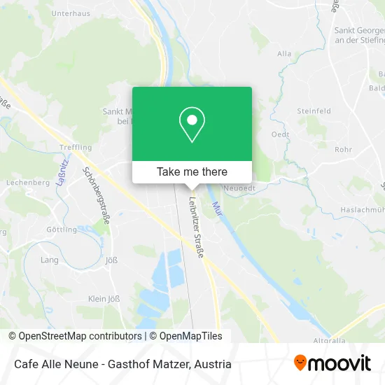 Cafe Alle Neune - Gasthof Matzer map