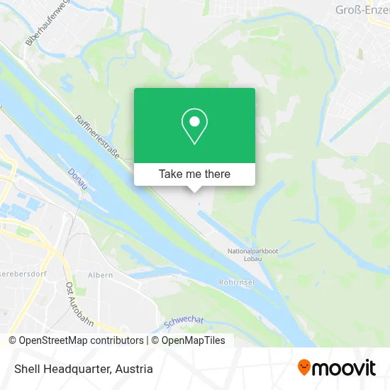 Shell Headquarter map