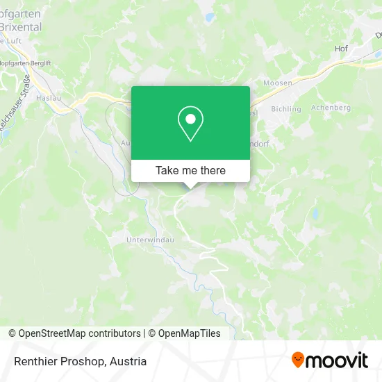 Renthier Proshop map