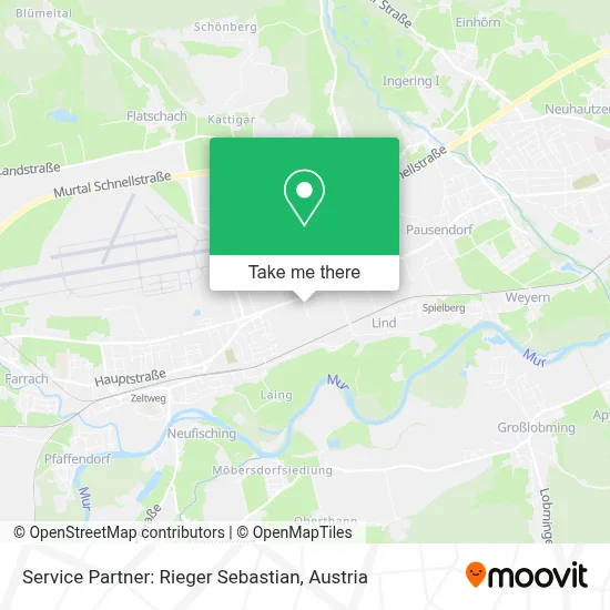 Service Partner: Rieger Sebastian map