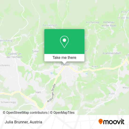 Julia Brunner map