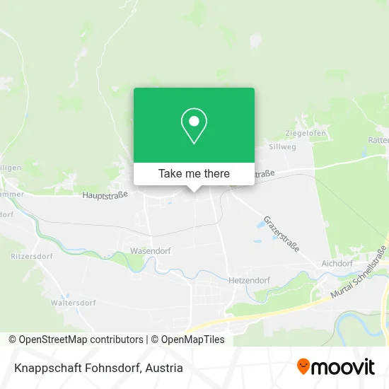 Knappschaft Fohnsdorf map