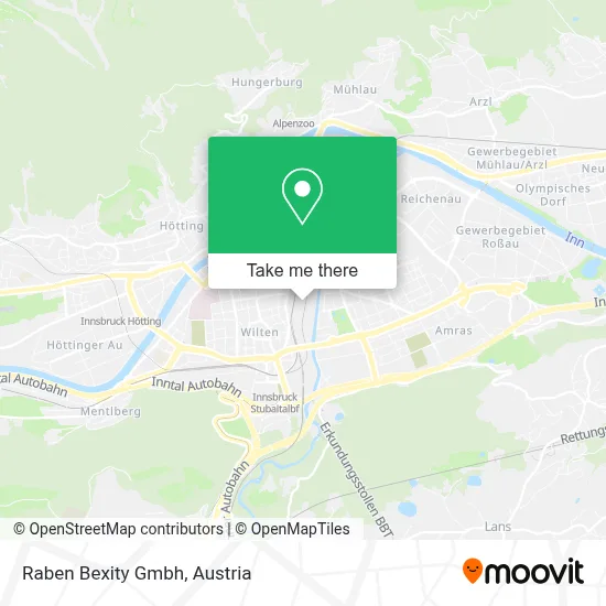 Raben Bexity Gmbh map
