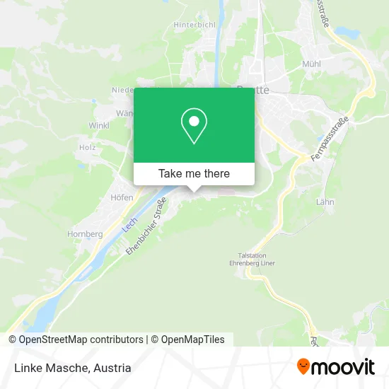 Linke Masche map