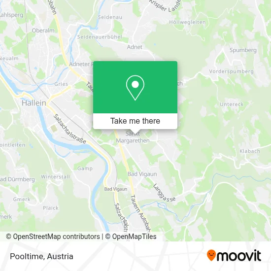 Pooltime map