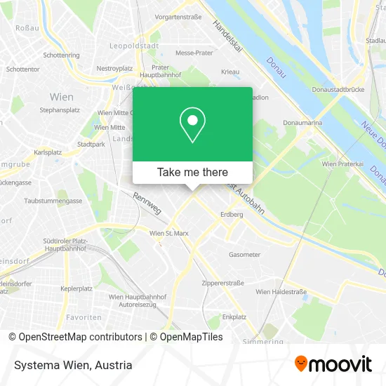 Systema Wien map