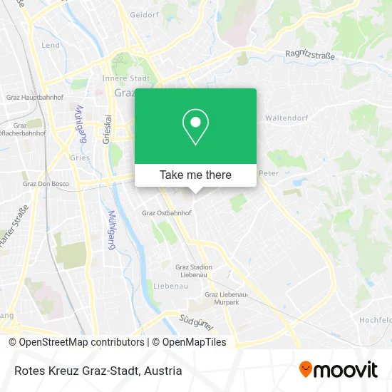 Rotes Kreuz Graz-Stadt map