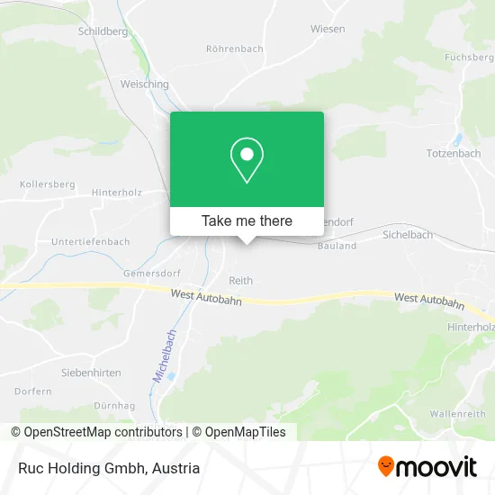 Ruc Holding Gmbh map