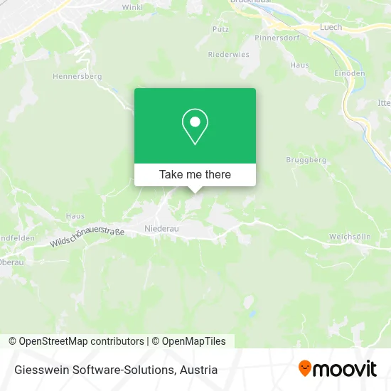 Giesswein Software-Solutions map