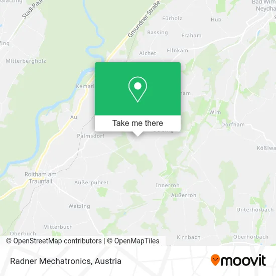 Radner Mechatronics map