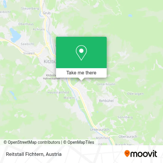 Reitstall Fichtern map