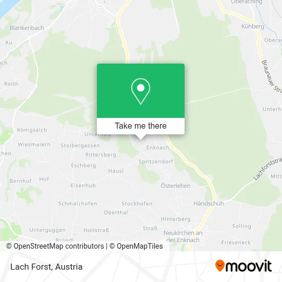 Lach Forst map