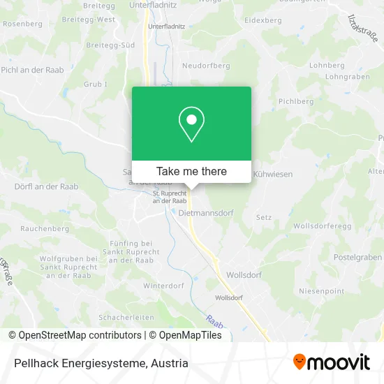 Pellhack Energiesysteme map