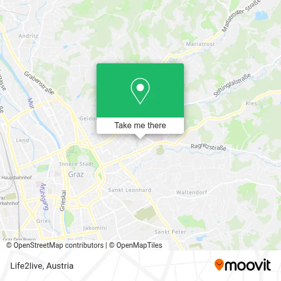 Life2live map