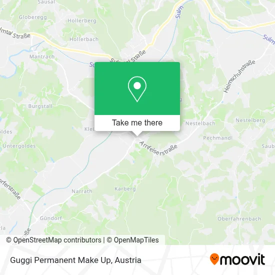 Guggi Permanent Make Up map