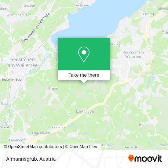 Almannsgrub map