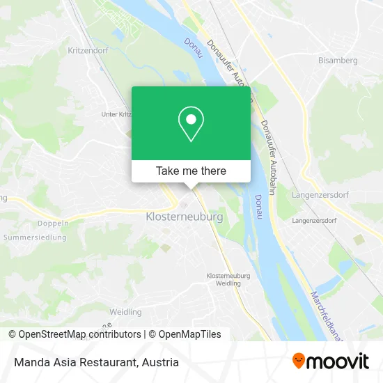Manda Asia Restaurant map