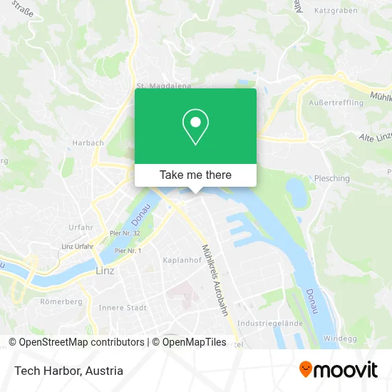 Tech Harbor map