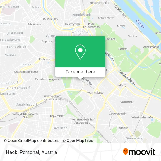 Hackl Personal map