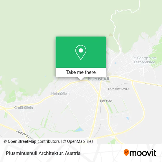 Plusminusnull Architektur map