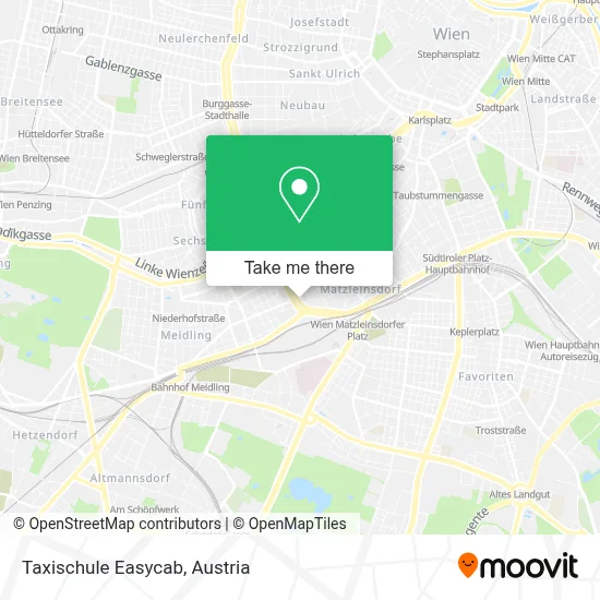 Taxischule Easycab map