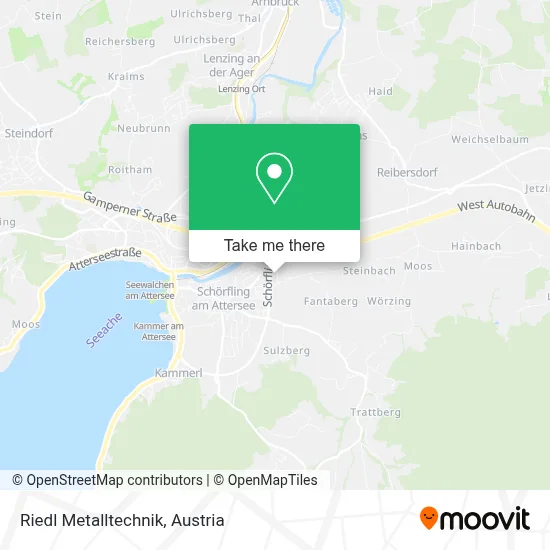 Riedl Metalltechnik map