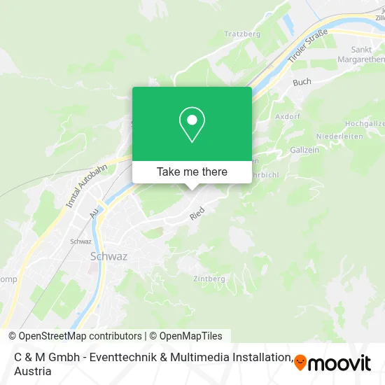 C & M Gmbh - Eventtechnik & Multimedia Installation map
