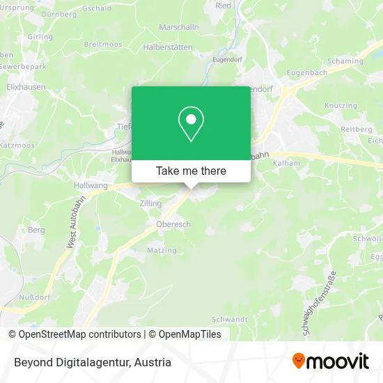 Beyond Digitalagentur map