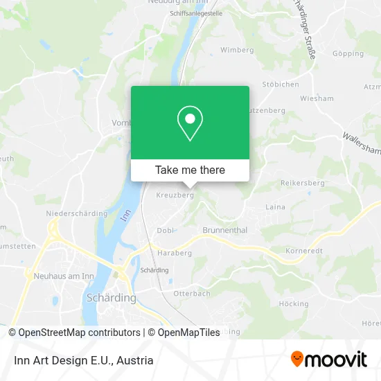Inn Art Design E.U. map