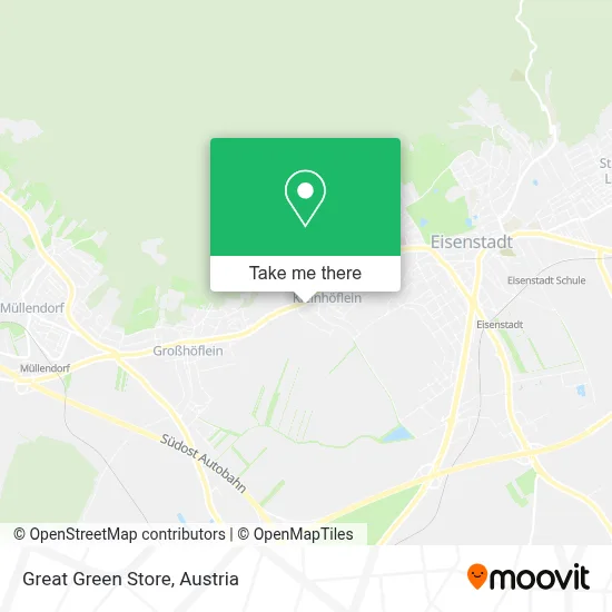 Great Green Store map