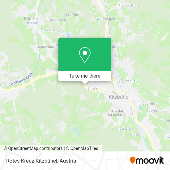 Rotes Kreuz Kitzbühel map