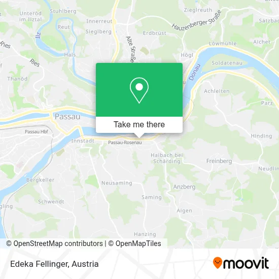 Edeka Fellinger map