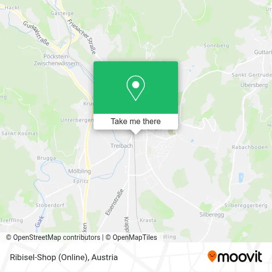Ribisel-Shop (Online) map