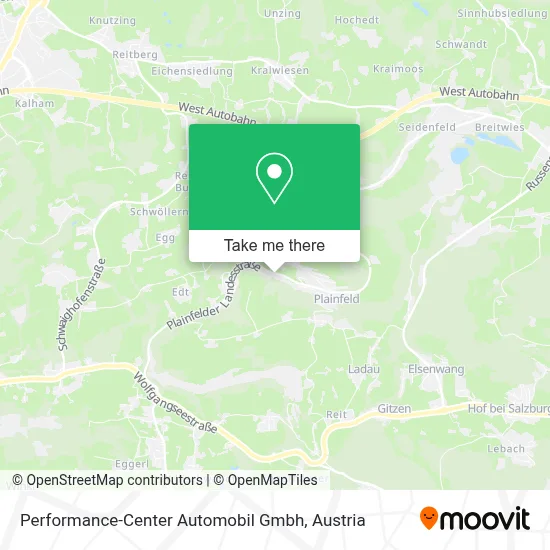 Performance-Center Automobil Gmbh map