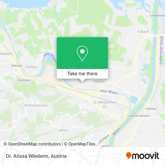 Dr. Alissa Wiederin map