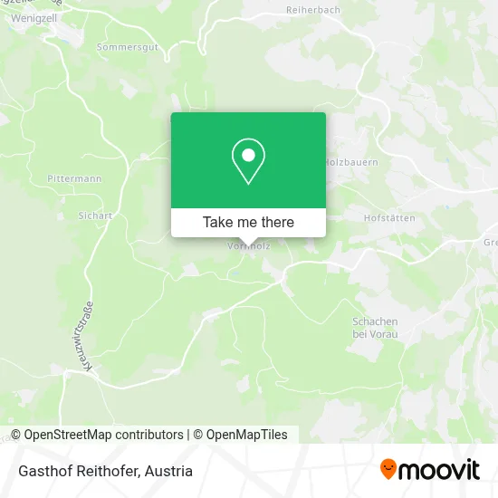 Gasthof Reithofer map