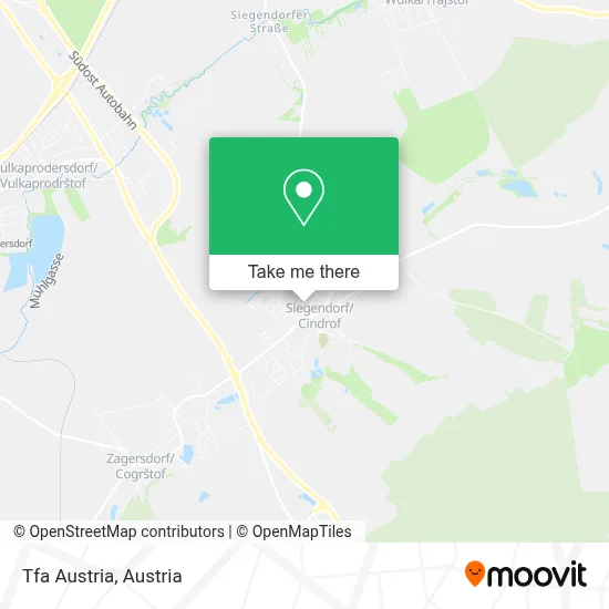 Tfa Austria map