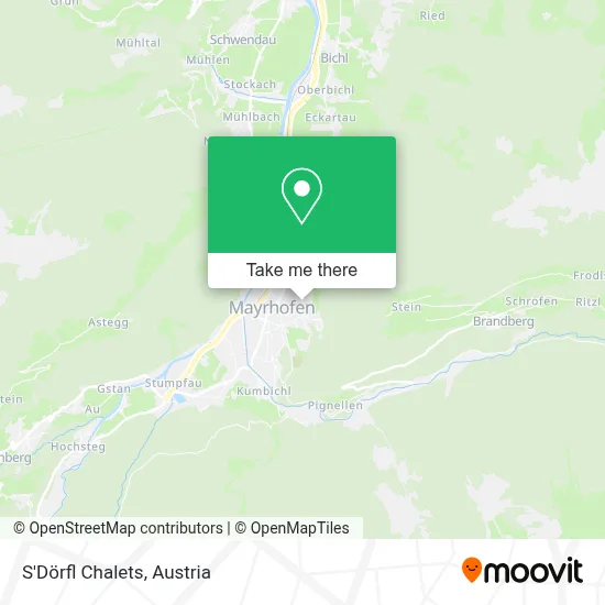 S'Dörfl Chalets map