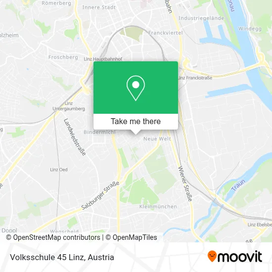 Volksschule 45 Linz map