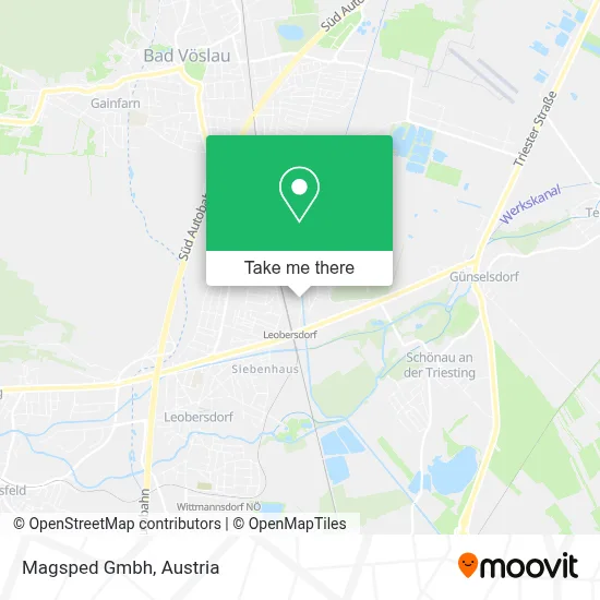 Magsped Gmbh map