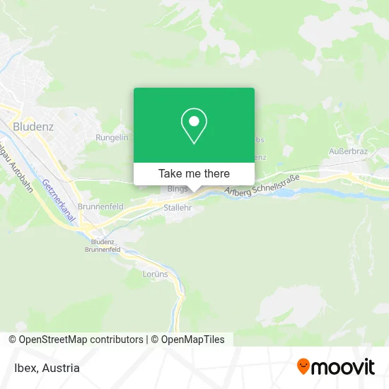 Ibex map