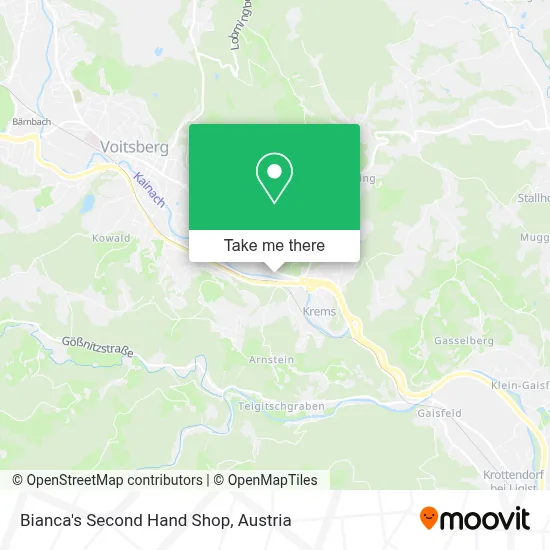 Bianca's Second Hand Shop map
