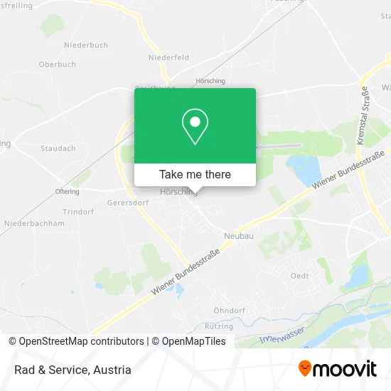 Rad & Service map