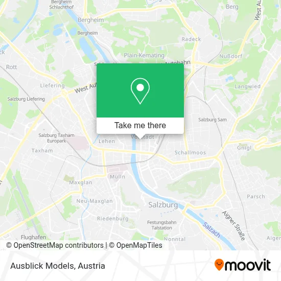Ausblick Models map