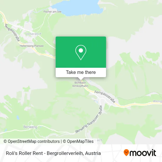 Roli's Roller Rent - Bergrollerverleih map