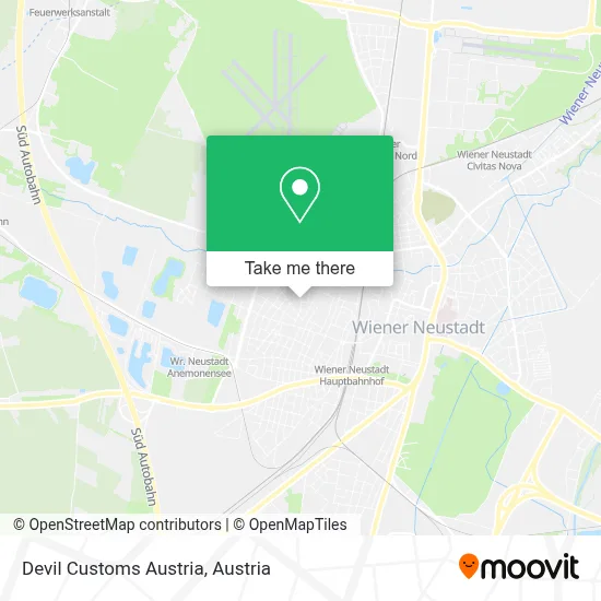 Devil Customs Austria map